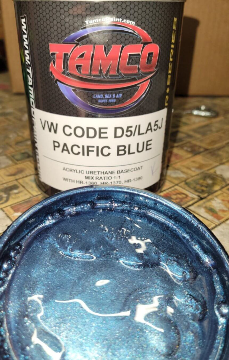 Pacific Blue Color Paint