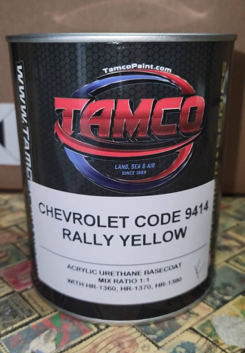 Rally Yellow OEM Basecoat