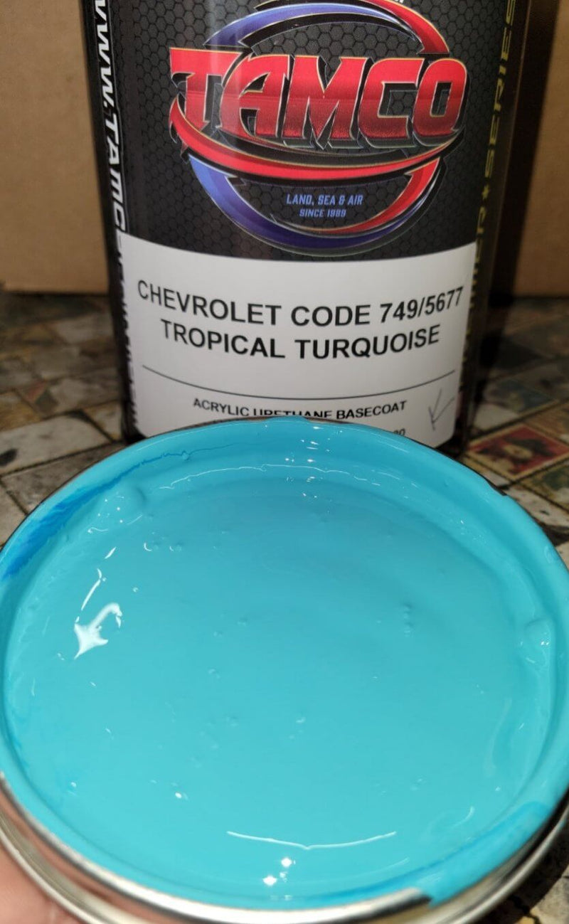 tropical turquoise  basecoat 