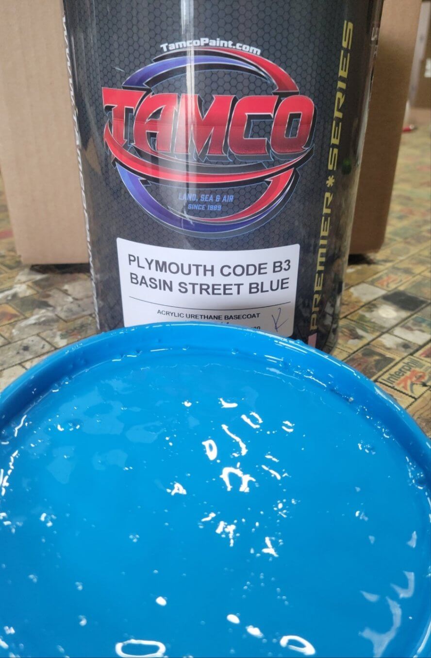 Basin Street Blue OEM Basecoat