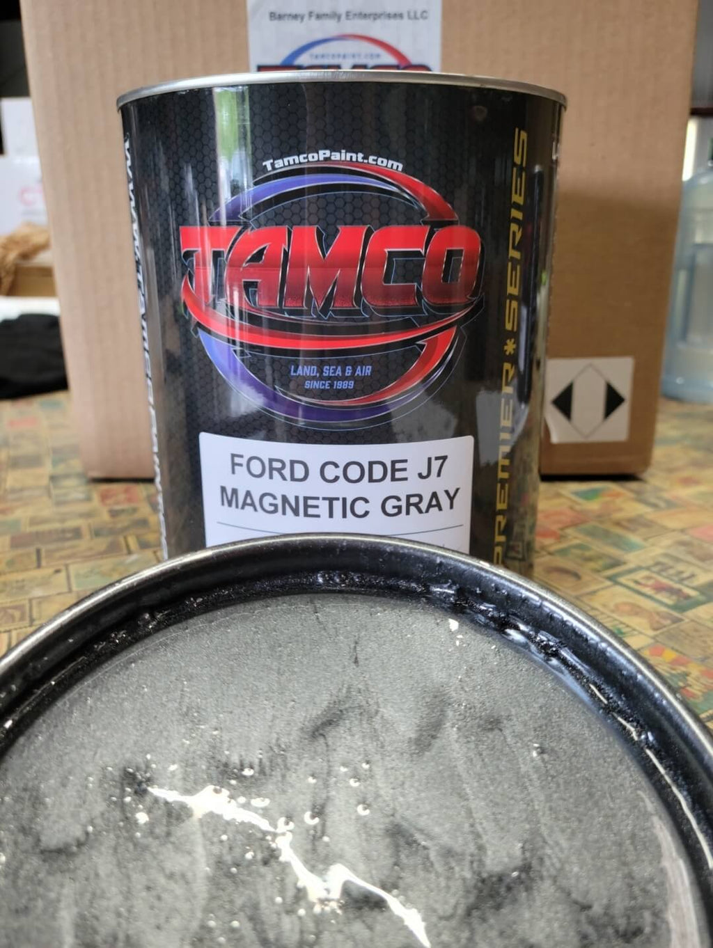 7394 Paint Code Ford Magnetic Gray | J7 / 7325 | 2015-2022 | OEM Basecoat