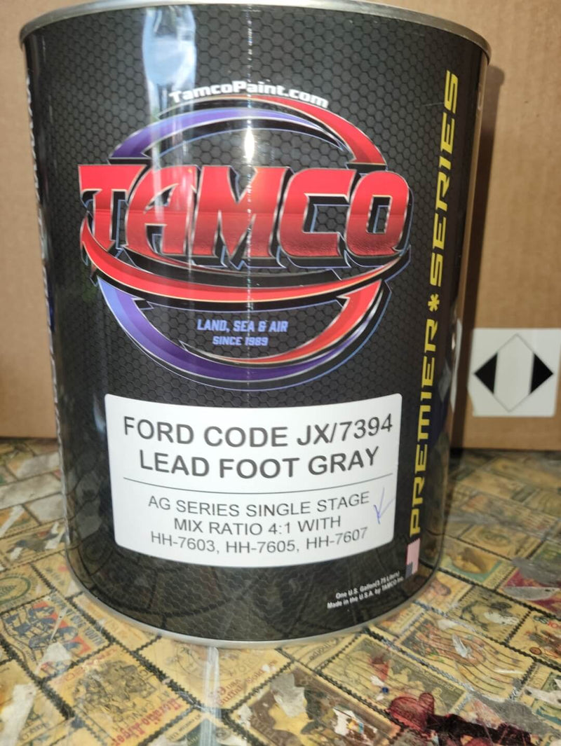 7394 Paint Code Ford Lead Foot Gray | JX / 7394 | 2018-2021 | OEM Basecoat