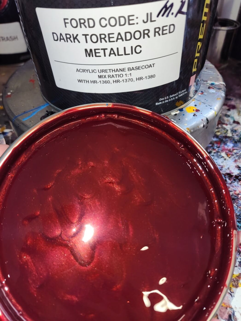 Ford Dark Toreador Red Metallic Basecoat