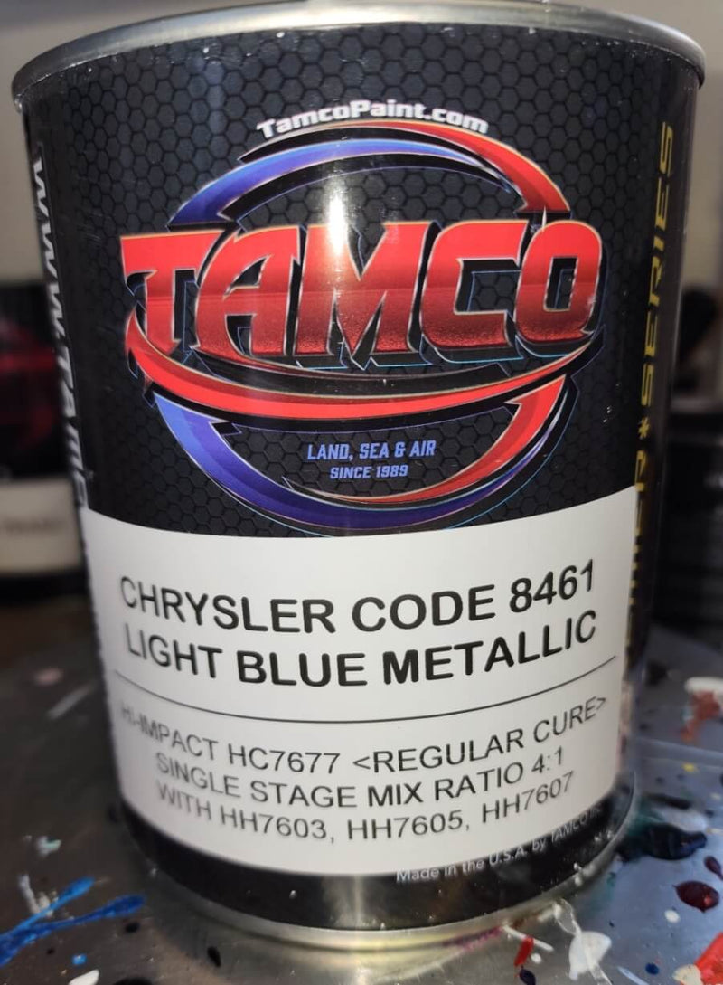 Chrysler Light Blue Metallic Basecoat