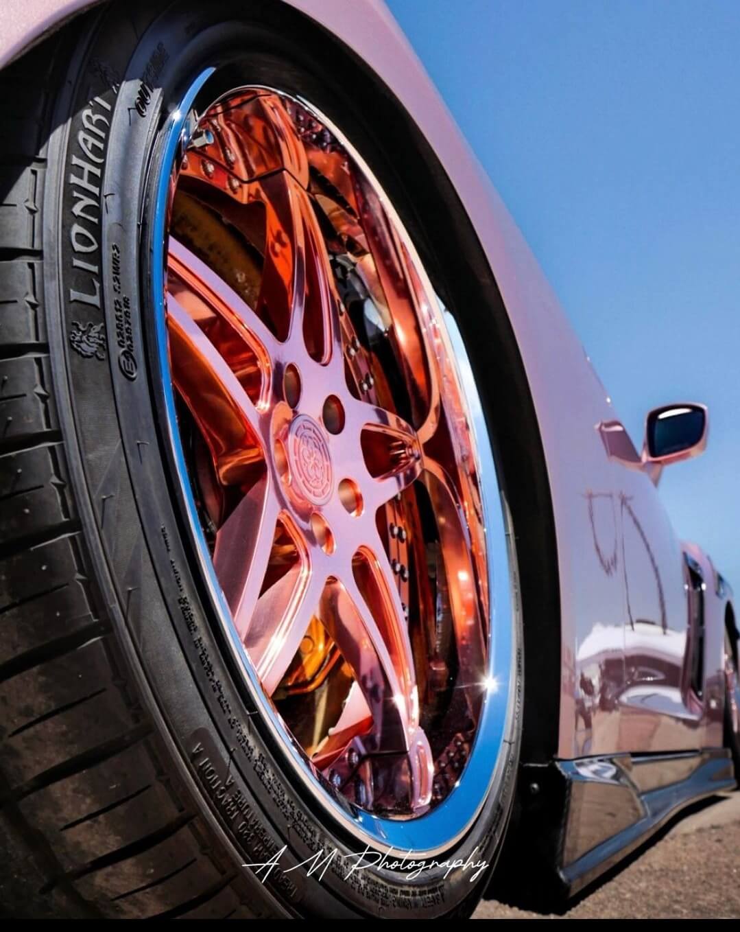 ELP★Tarkus UK  Pink Rim オリジナル iPINK Metallic | Tamco Paint Products