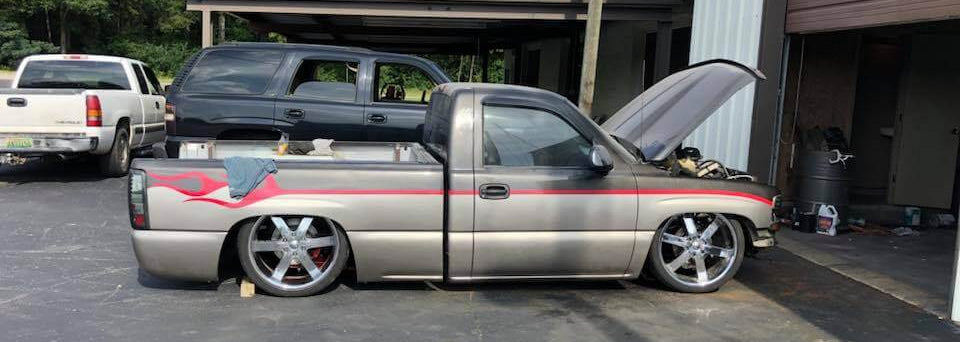 Tamco Paint Secret Silver in 2000 Chevy Silverado