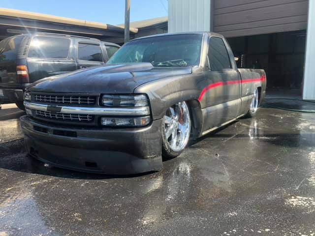 Tamco Paint Secret Silver in 2000 Chevy Silverado