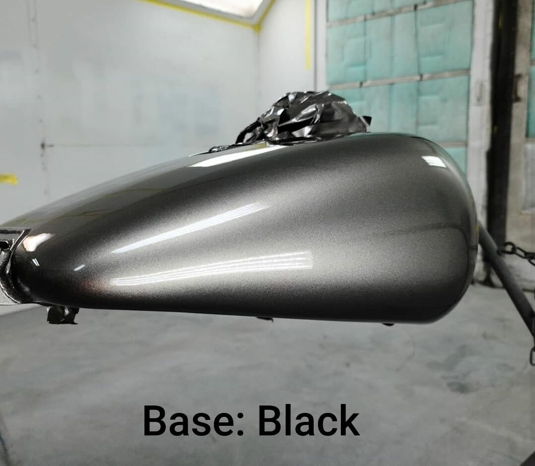 Tamco Paint Secret Silver on Motorcycle Tank