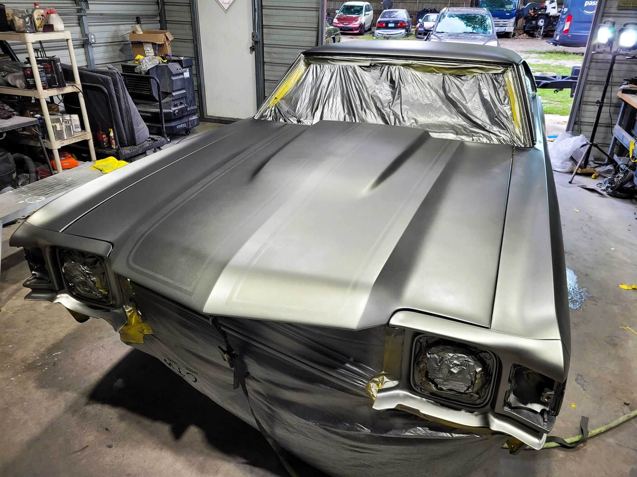 Tamco Paint Secret Silver on Chevy Chevelle SS