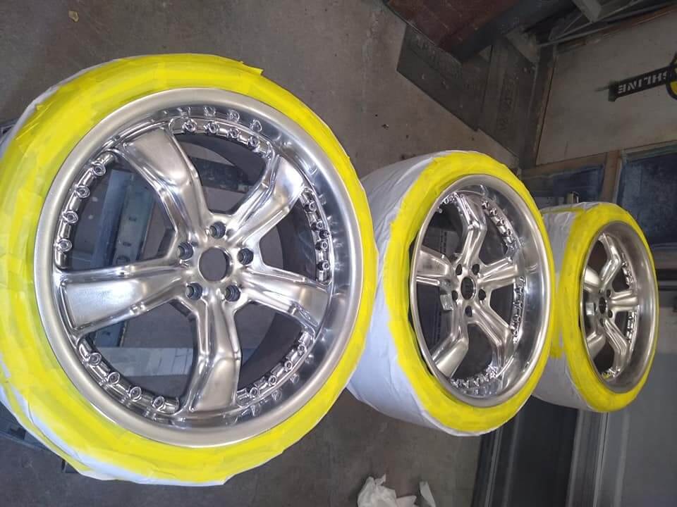 Tamco Paint Secret Silver on Rim 