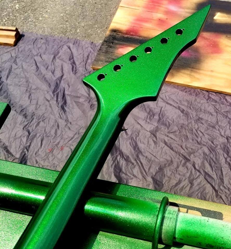 Shamrock Green guitar