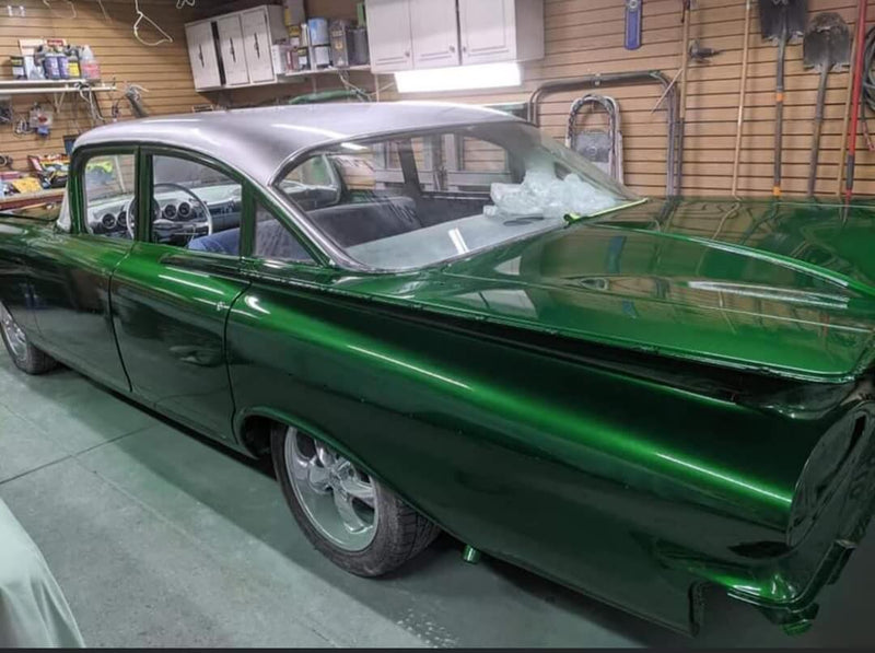 Shamrock Green Car