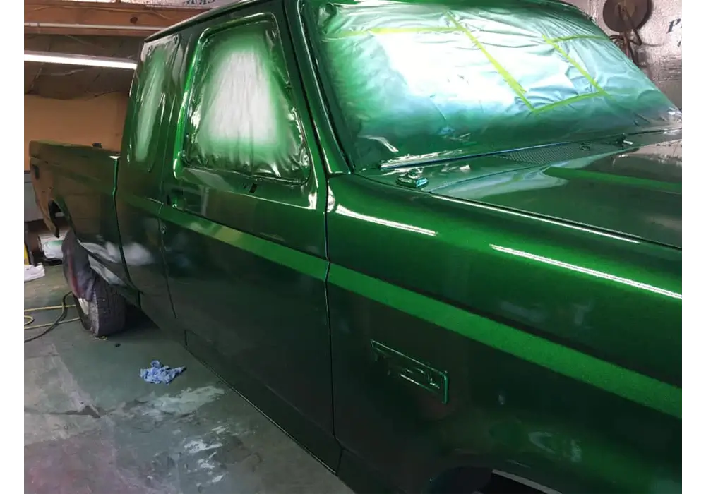  Tamco Paint   1977 GMC K3500  Shamrock Green