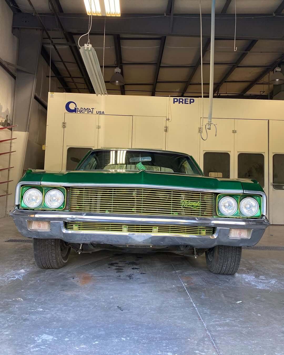 Tamco Paint Shamrock Green and Candy Concentrates in 1970 Chevrolet Caprice Classic