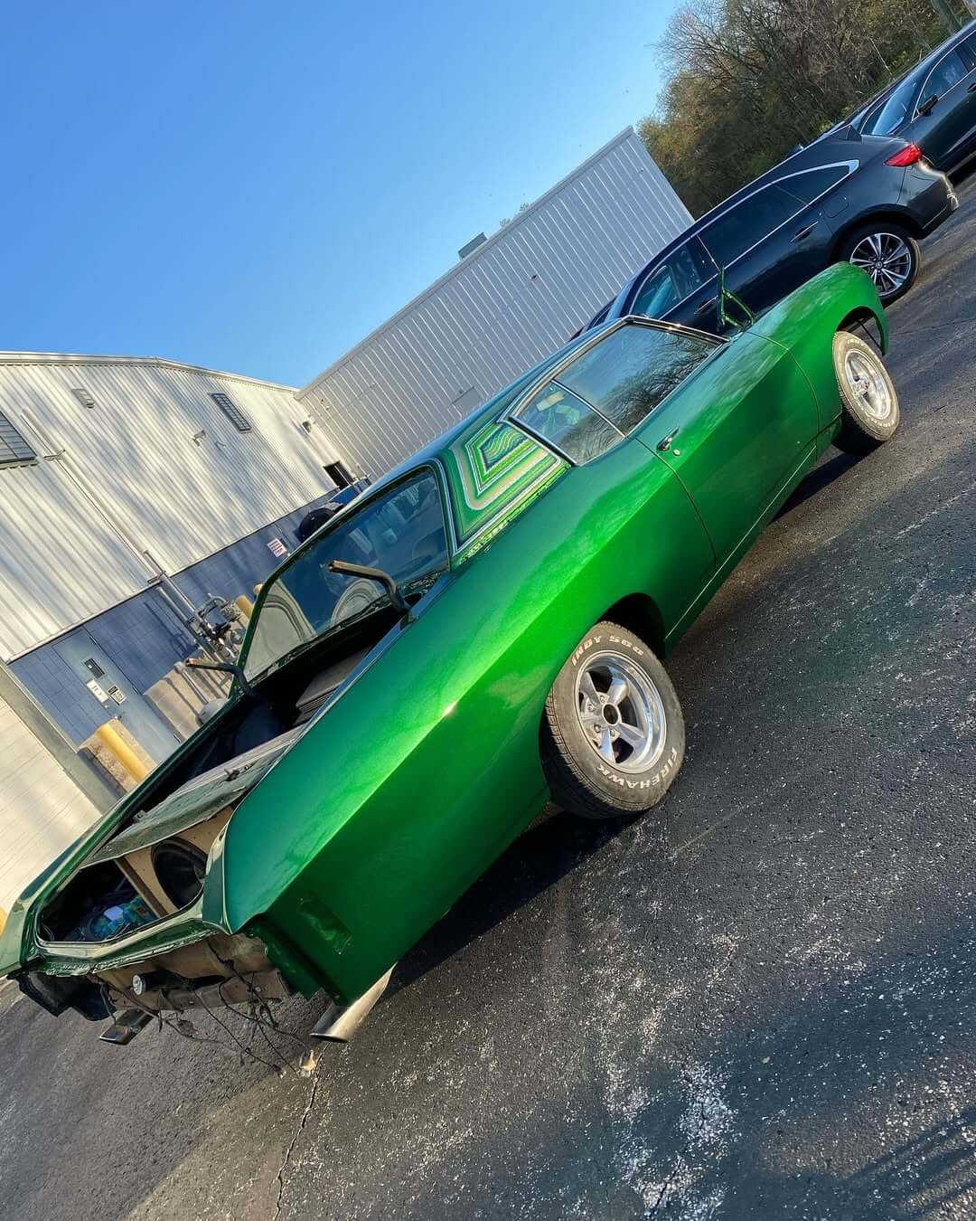 Tamco Paint Shamrock Green and Candy Concentrates in 1970 Chevrolet Caprice Classic