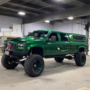Shamrock Green 1997 GMC K3500 pick-up truck