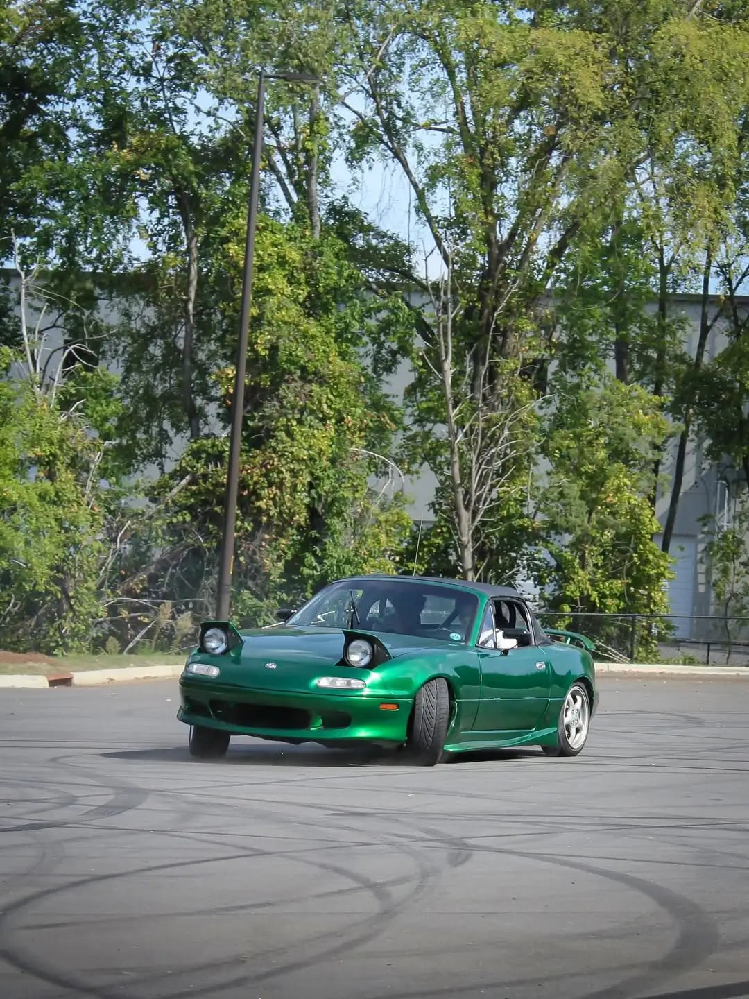 Tamco Paint Shamrock Green on Mazda MX-5 Miata