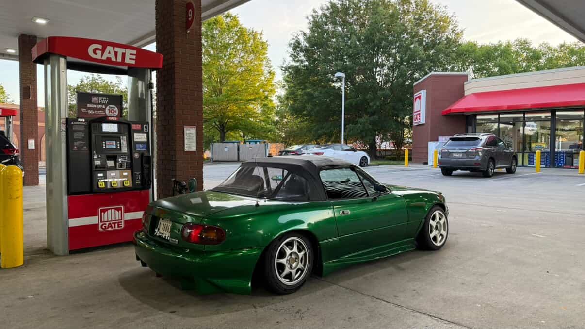 Tamco Paint Shamrock Green on Mazda MX-5 Miata