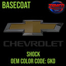Tamco Paint Chevrolet Shock Code GKO Basecoat
