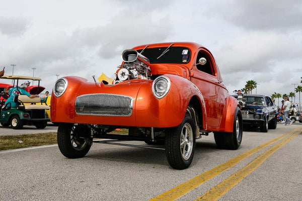 Shocktop Orange 1941 Willys Coupe