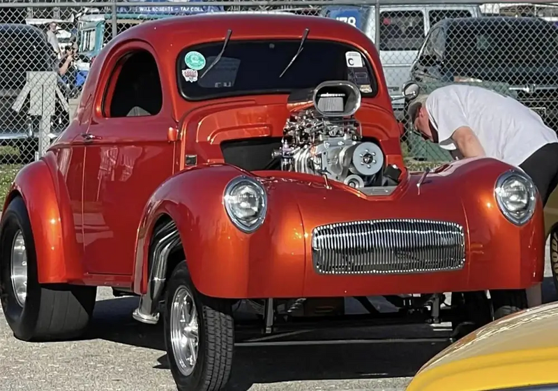 Shocktop Orange Car