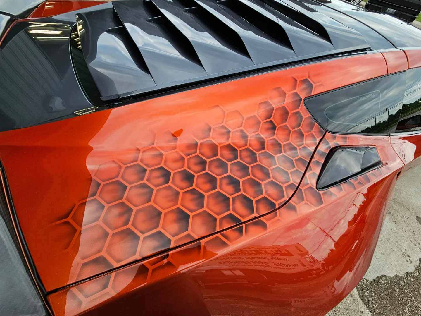 Tamco Paint Chevrolet Corvette C7 Shocktop Orange 