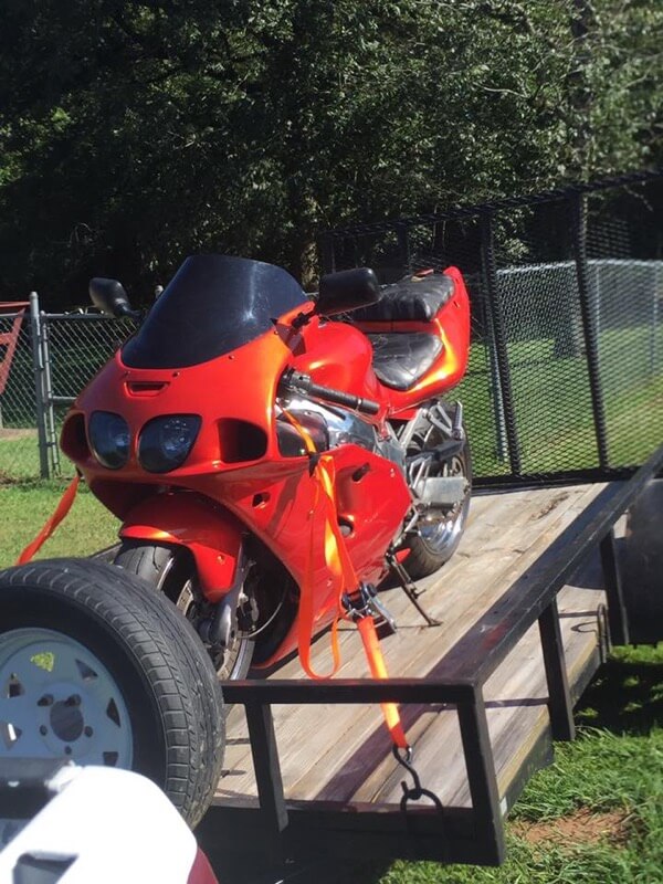 Shocktop Orange Motorcycle