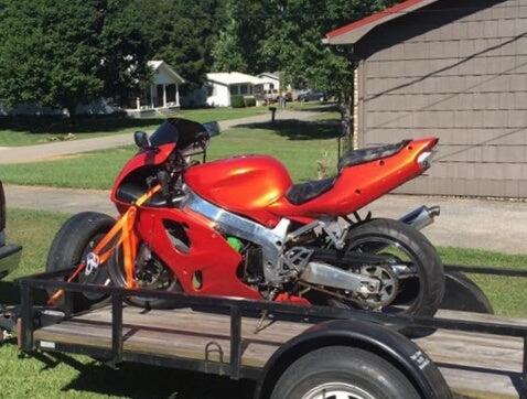 Shocktop Orange Motorcycle