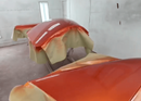 Tamco Paint Shocktop Orange on 1940 Plymouth