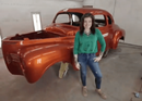 Tamco Paint Shocktop Orange on 1940 Plymouth