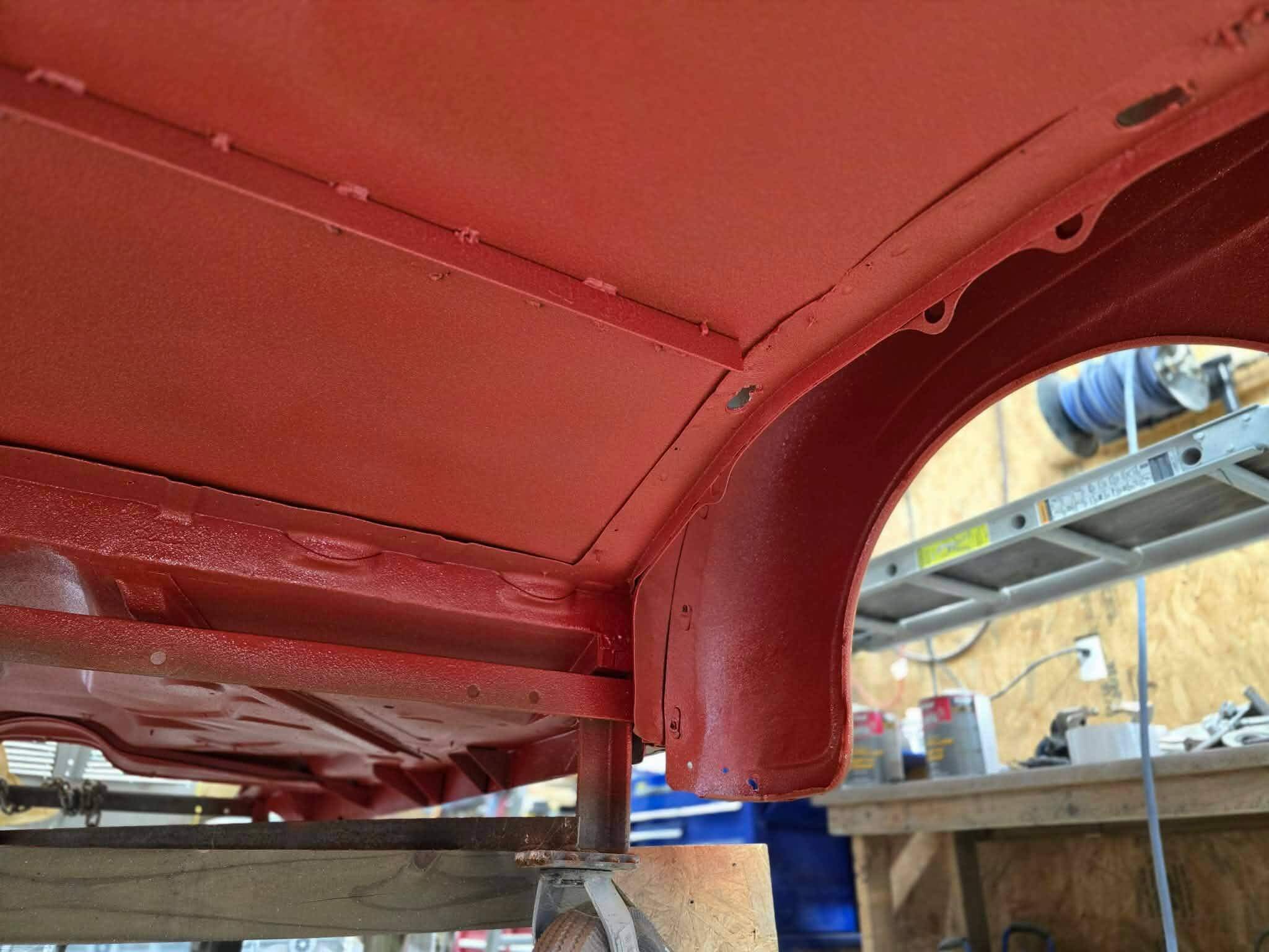 Tamco Paint Shocktop Orange on 1940 Plymouth