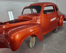 Tamco Paint Shocktop Orange on 1940 Plymouth