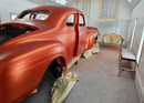 Tamco Paint Shocktop Orange on 1940 Plymouth