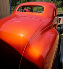Tamco Paint Shocktop Orange on 1940 Plymouth