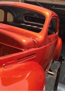Tamco Paint Shocktop Orange on 1940 Plymouth