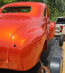 Tamco Paint Shocktop Orange on 1940 Plymouth