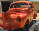 Tamco Paint Shocktop Orange on 1940 Plymouth