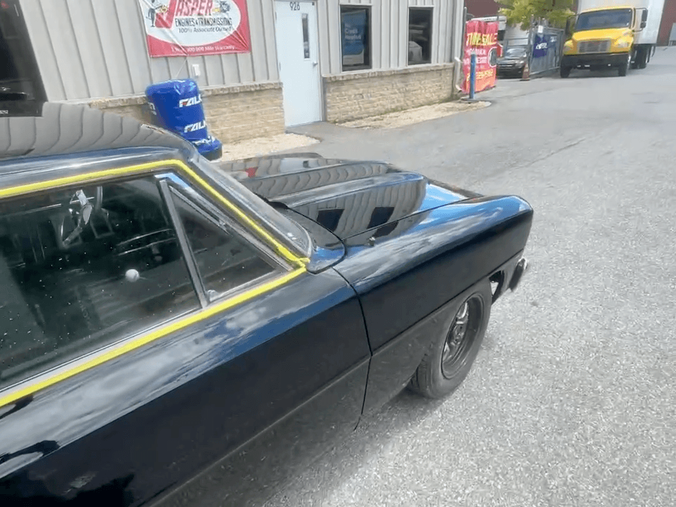 Tamco Paint Sinister Triple Reboot Blue on 1967 Chevrolet Nova