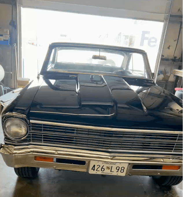 Tamco Paint Sinister Triple Reboot Blue on 1967 Chevrolet Nova