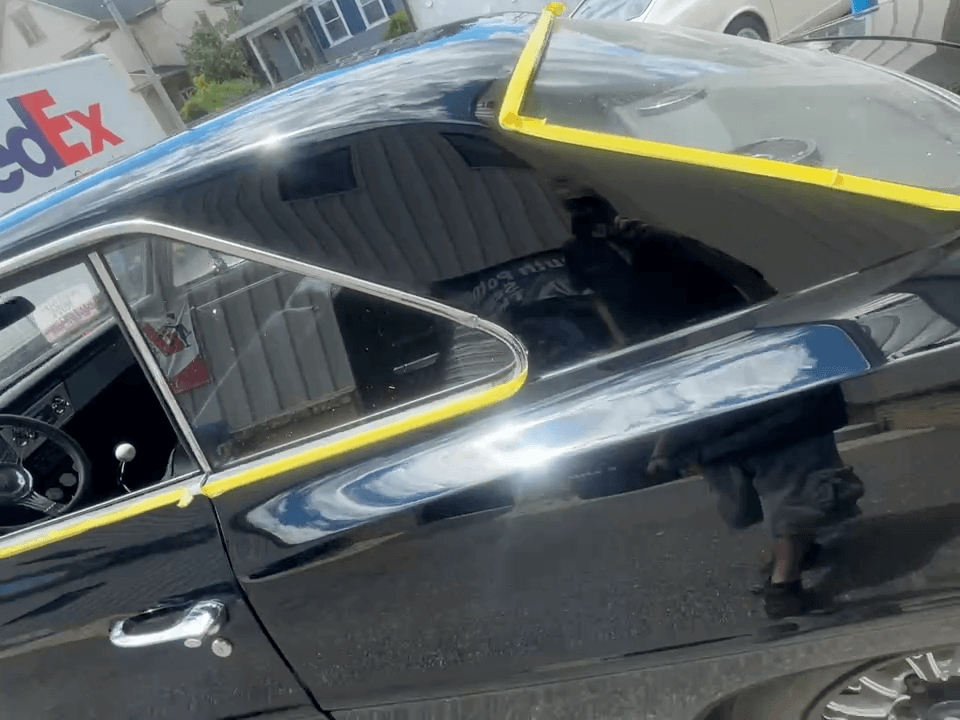 Tamco Paint Sinister Triple Reboot Blue on 1967 Chevrolet Nova