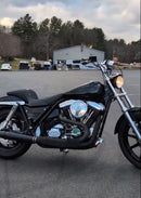Tamco Paint Sinister Triple Reboot Green on 1994 Harley-Davidson FXLR