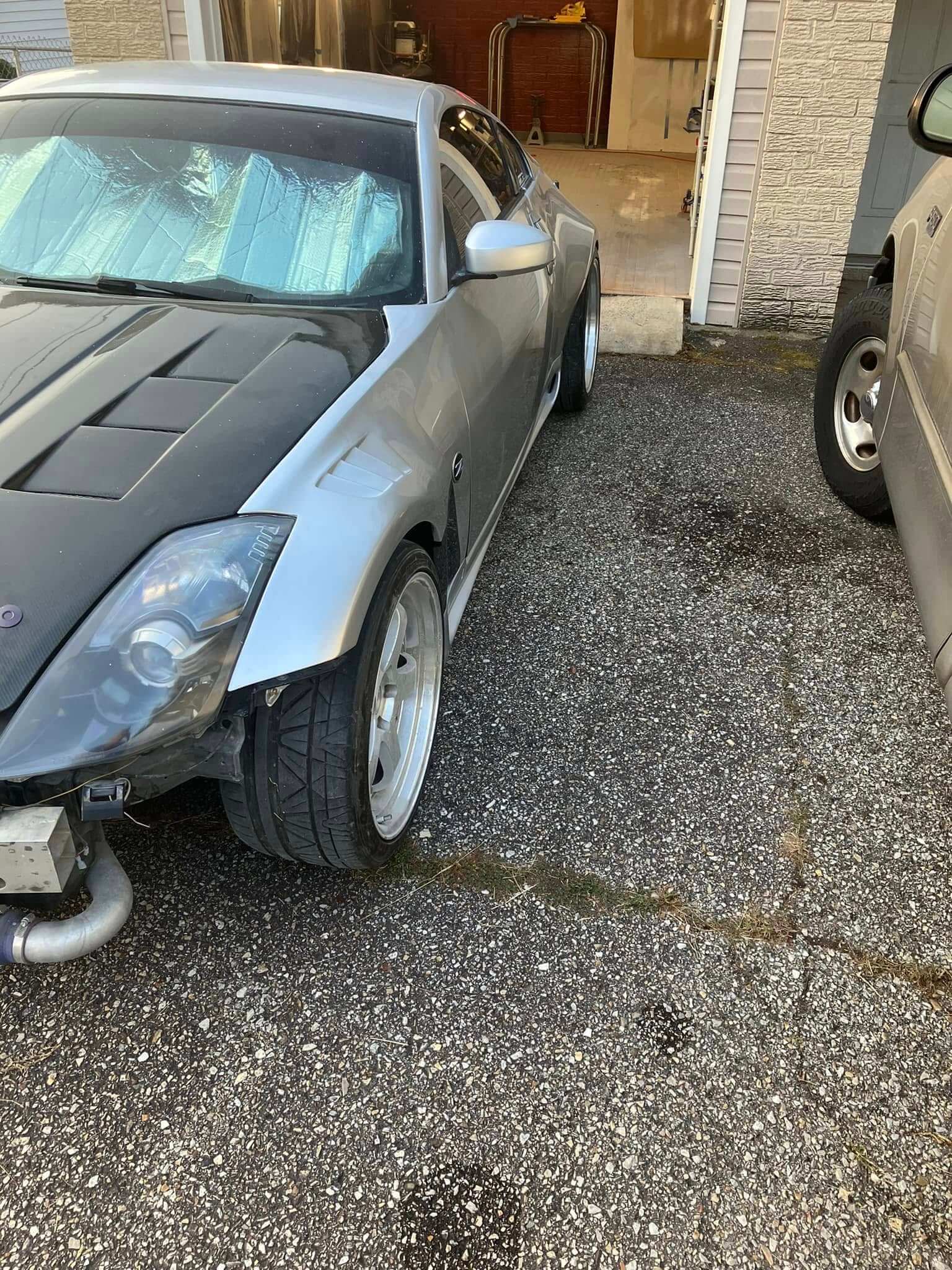 Tamco Paint Slick Silver Metallic in Nissan 350Z