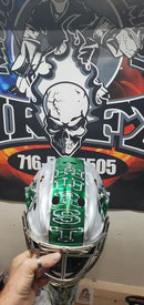 Tamco Paint Slick Silver Metallic on Helmet