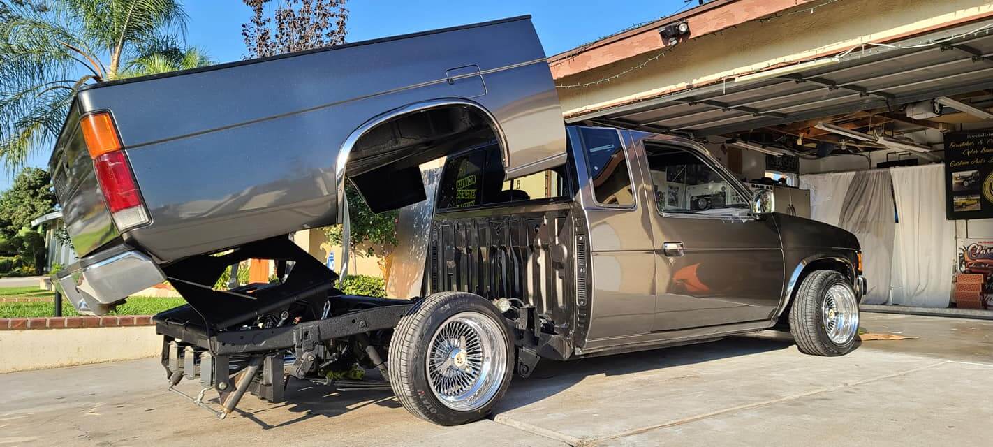 Tamco Paint Smoke Metallic on 1995 Nissan Hardbody