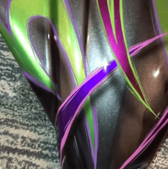 Tamco Paint Smoke Metallic on Yamaha YFZ450 Drag Bike Parts