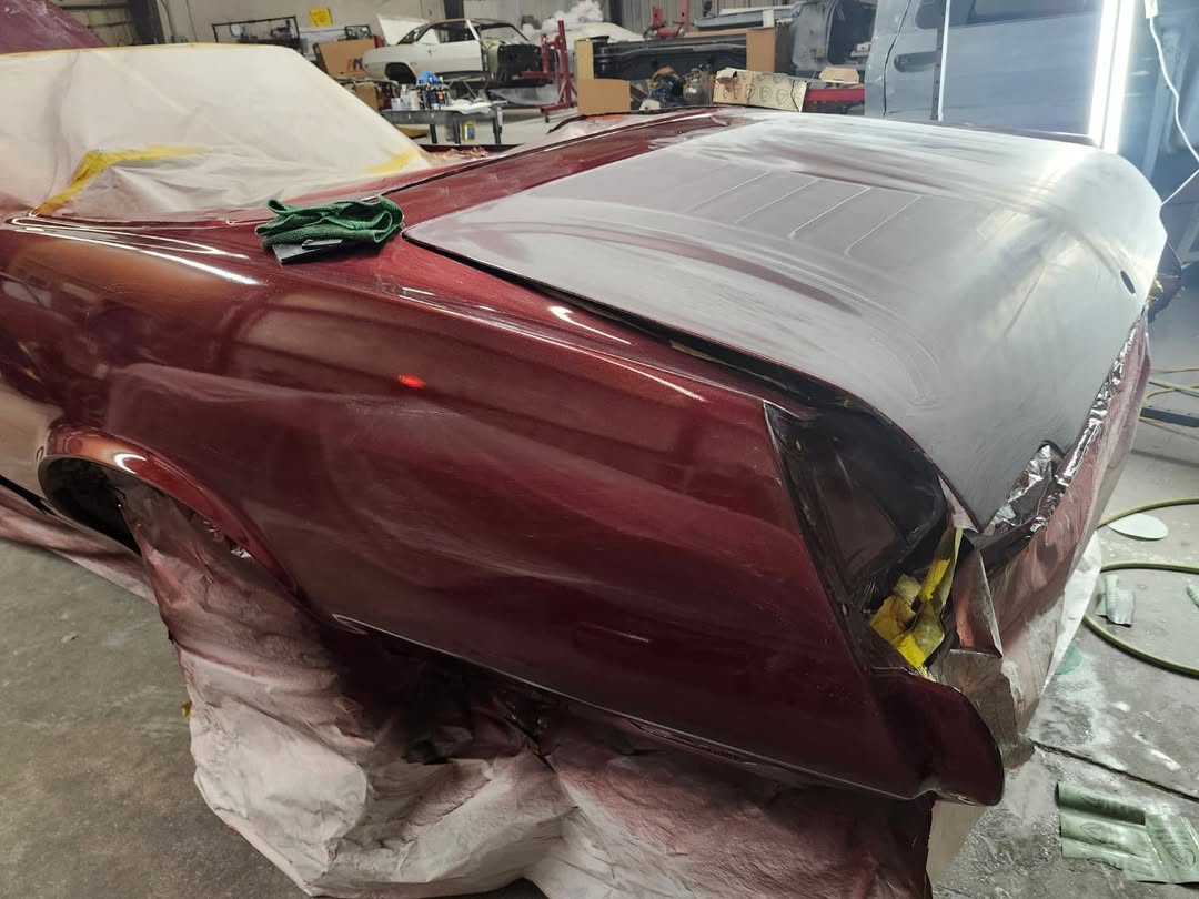 TAMCO PAINT 1967 CHEVROLET CAMARO COURAGE RED