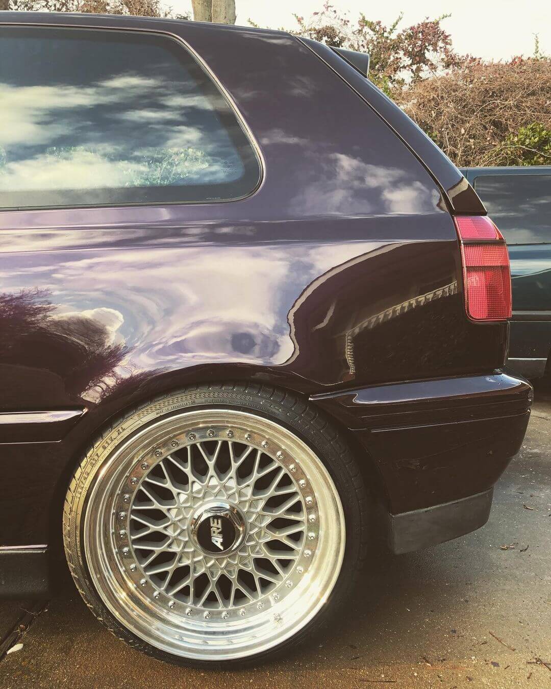 purple passion pearl volkswagen golf