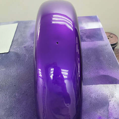 Purple Pop Pearl Rear fender Motorcycle