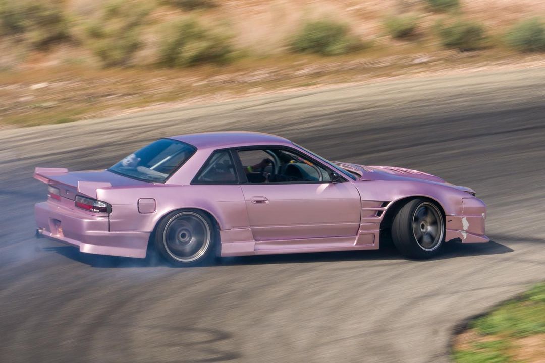 Monroe Pink Nissan 240SX