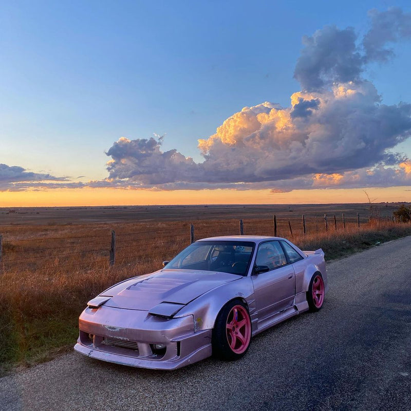 Monroe Pink Nissan 240SX